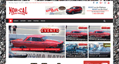 Desktop Screenshot of norcaldragracing.com