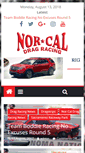 Mobile Screenshot of norcaldragracing.com